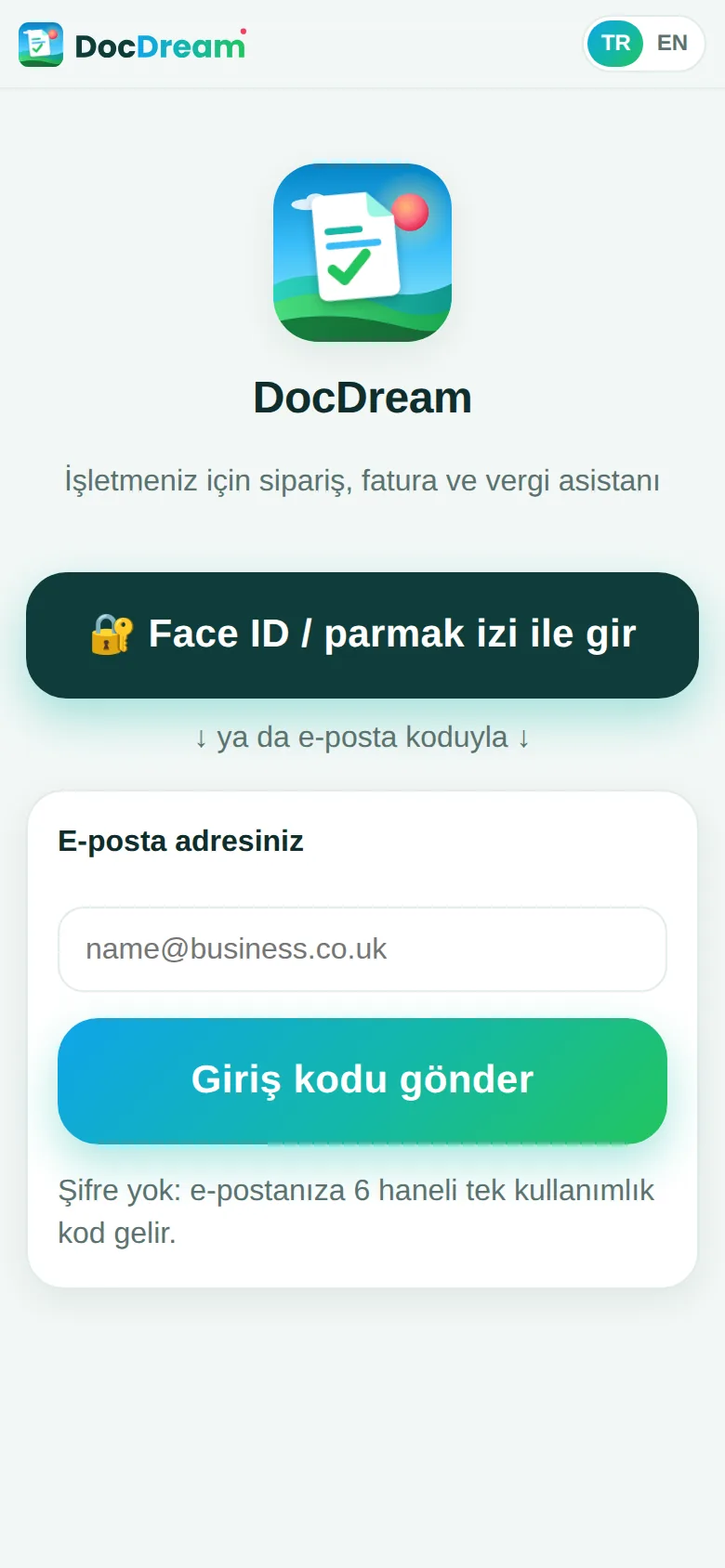 Face ID ile giriş – Tek dokunuş. Yüzünüz ya da parmak iziniz telefonunuzdan çıkmaz.